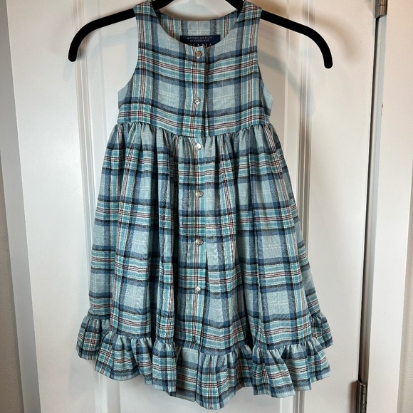 Lochcarron of Scotland Diana Princess of Wales  Tartan Wool Plaid Dress  Girls 2 - Picture 1 of 10